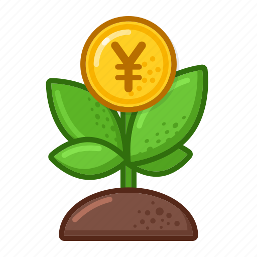 Money, tree, yen, cartoon, draw icon - Download on Iconfinder