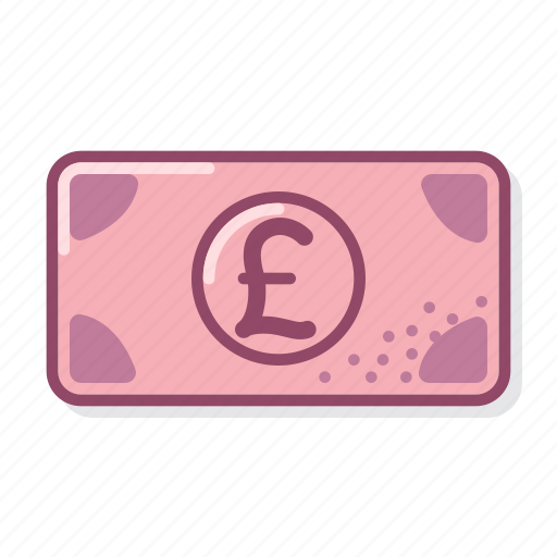 Pound, banknote, cash, money icon - Download on Iconfinder