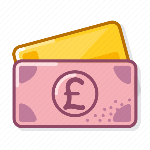 Pound, and, card, banknote, cash, money icon - Download on Iconfinder