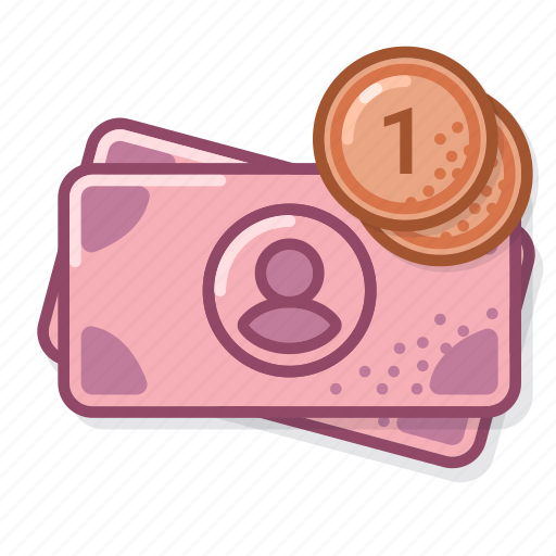 Pound, avatar, coin, one, banknote, cash, money icon - Download on Iconfinder