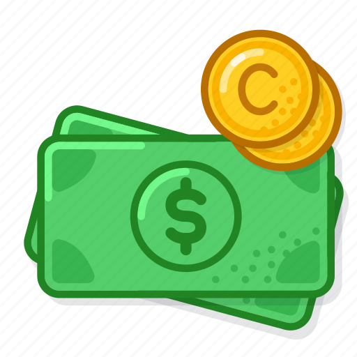 Usd, coin, banknote, cash, money icon - Download on Iconfinder