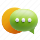 chat, bubble, message, comment 