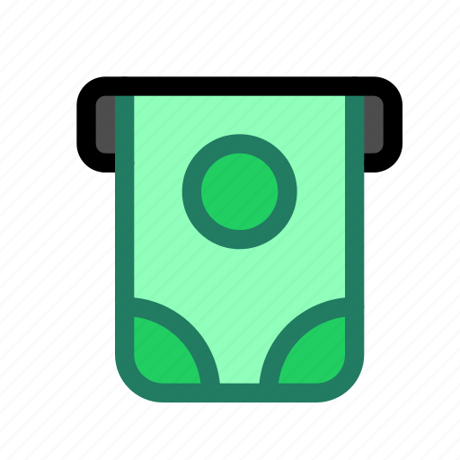 Cashout, money, atm, cash, banking, bank, withdrawal icon - Download on Iconfinder