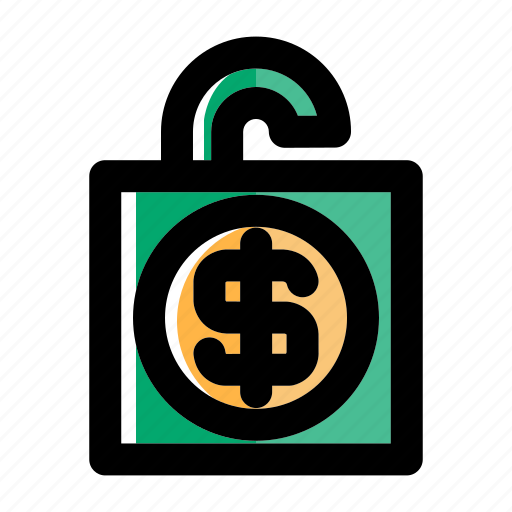 Bank, banking, lock, money, padlock, protection, secure icon - Download on Iconfinder