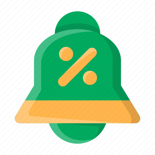 Alert, bell, discount, doorbell, handbell, price icon - Download on Iconfinder