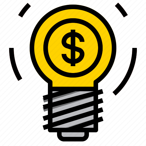 Bulb, dollar, idea icon - Download on Iconfinder