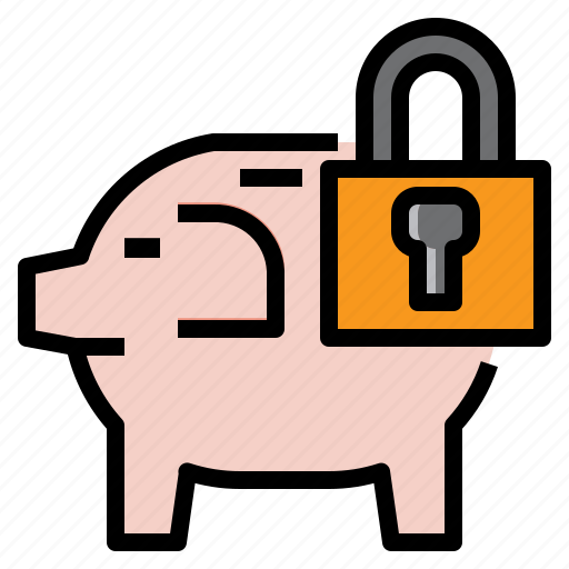 Bank, piggy, protection icon - Download on Iconfinder