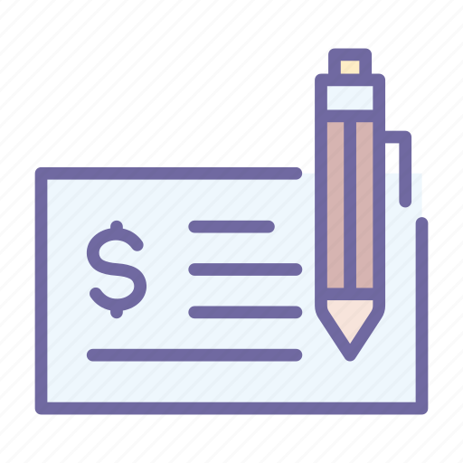 Banking, cheque, payment, finance, currency, commerce icon - Download on Iconfinder