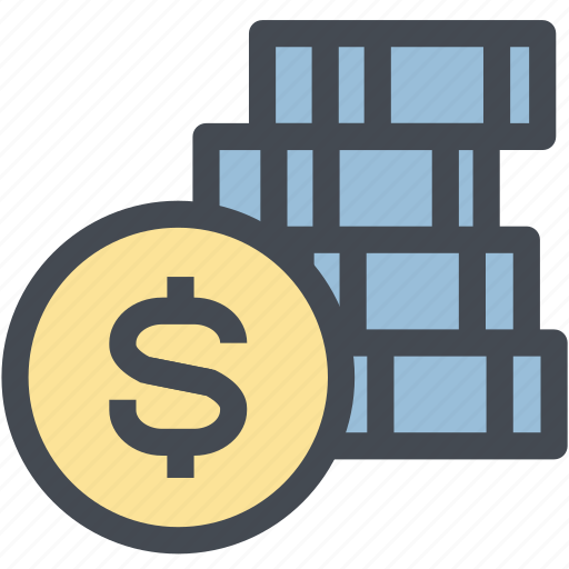 Budget, business, coins, currency, dollar, finance, money icon - Download on Iconfinder