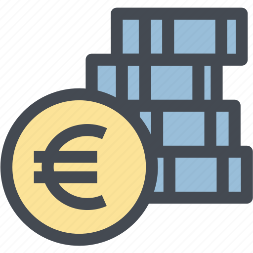 Budget, business, coins, currency, euro, finance, money icon - Download on Iconfinder