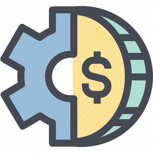 Business, coin, finance, gear, mechanism, money, money settings icon - Download on Iconfinder