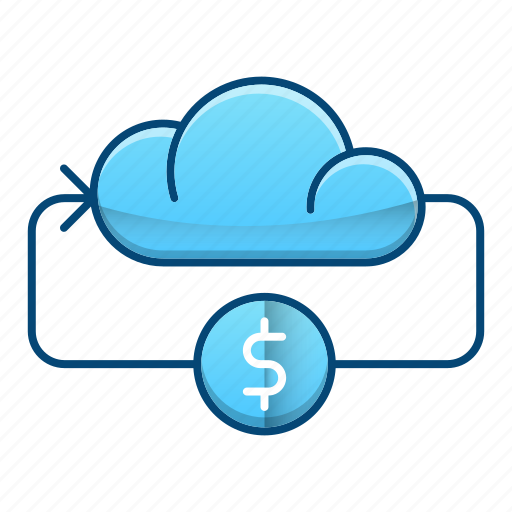 Cloud, flow, money, online icon - Download on Iconfinder
