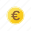 coin, euro 