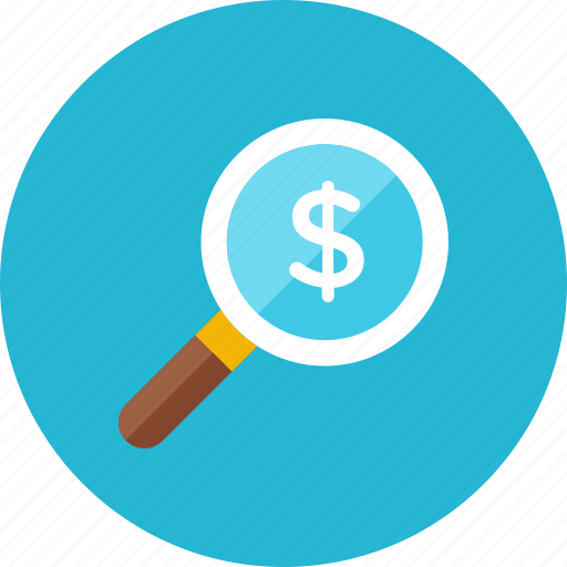 Money, search icon - Download on Iconfinder on Iconfinder