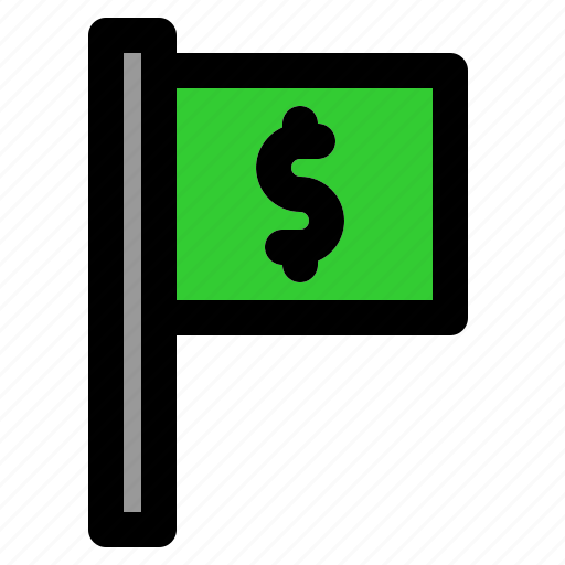 Business, finance, goal, invest, investation, money icon - Download on Iconfinder
