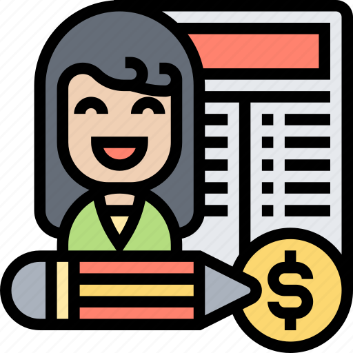 Document, cost, checklist, accountant, chart icon - Download on Iconfinder