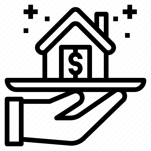 Buy, debt, house, housing, loan, pay, rentout icon - Download on Iconfinder