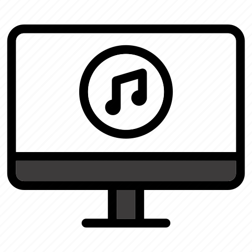Computer, device, pc, music icon - Download on Iconfinder