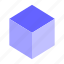 cube, creative, square, block, box 