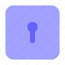 keyhole, key, safe, protection, security