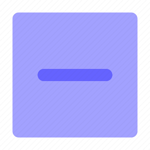 Minus, square, remove, delete, close, cancel icon - Download on Iconfinder