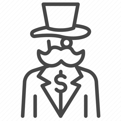 Monopoly, business, wealth, money, businessman, rich, man icon - Download on Iconfinder