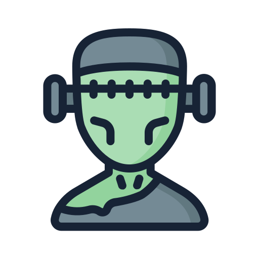 Costume, frankenstein, halloween, monster, scary icon - Free download