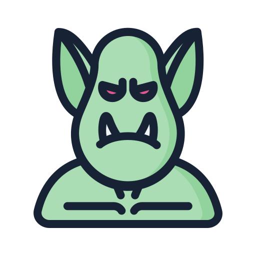Creature, fantasy, monster, ogre, orc icon - Free download