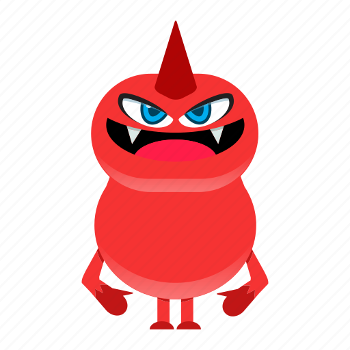 Cartoon, demon, devil, halloween, monster icon - Download on Iconfinder