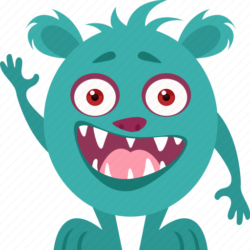 Cartoon, comic character, funny, monster, spooky icon - Download on Iconfinder