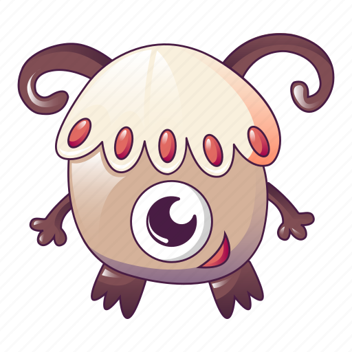 Cartoon, cute, eye, hand, logo, monster icon - Download on Iconfinder