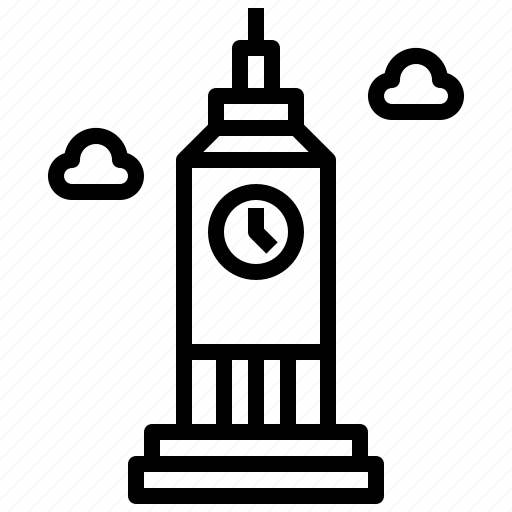 Ben, big, clock, london, tower, travel icon - Download on Iconfinder