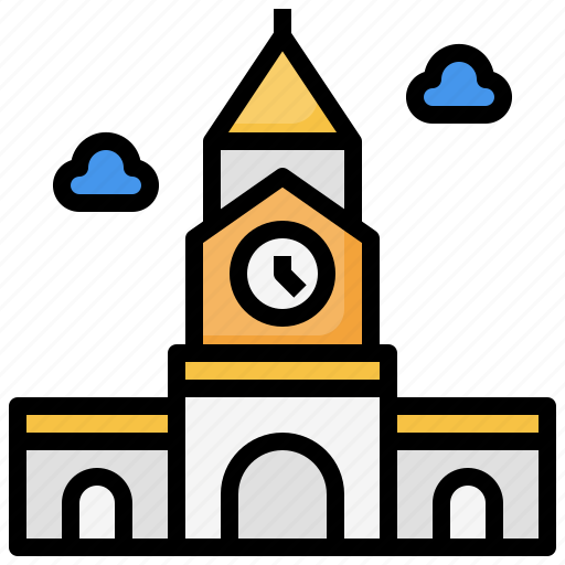 Antique, cartagena, clock, monument, monuments icon - Download on Iconfinder