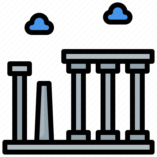 Ancient, architecture, city, greek, pillar, pillars icon - Download on Iconfinder