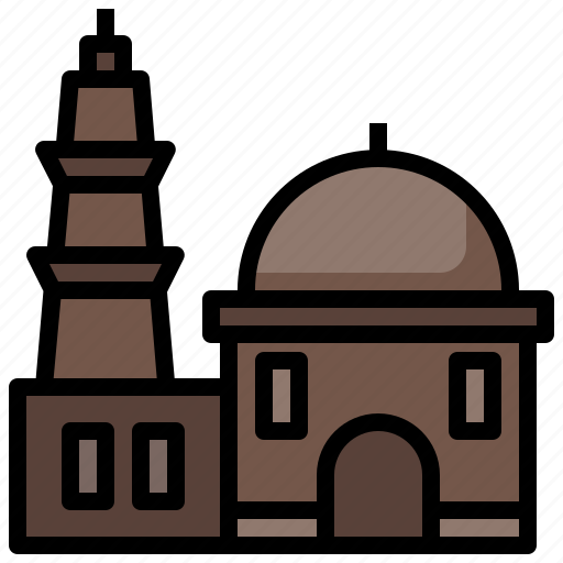 Building, india, minar, monument, monuments, qutb icon - Download on Iconfinder