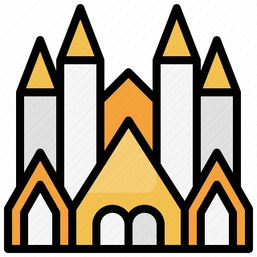Catholic, christian, church, familia, monument, sagrada icon - Download on Iconfinder