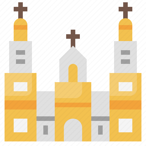 Architectonic, building, cathedral, landmark, monuments, morelia, of icon - Download on Iconfinder