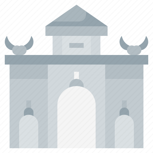 Building, gate, landmark, madrid, monument, monuments icon - Download on Iconfinder