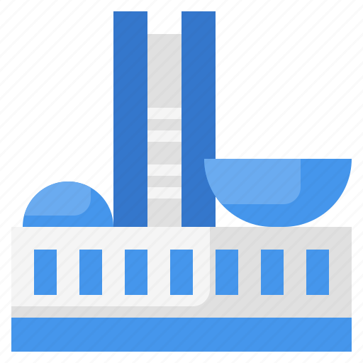 And, architecture, brazil, city, congress, national icon - Download on Iconfinder
