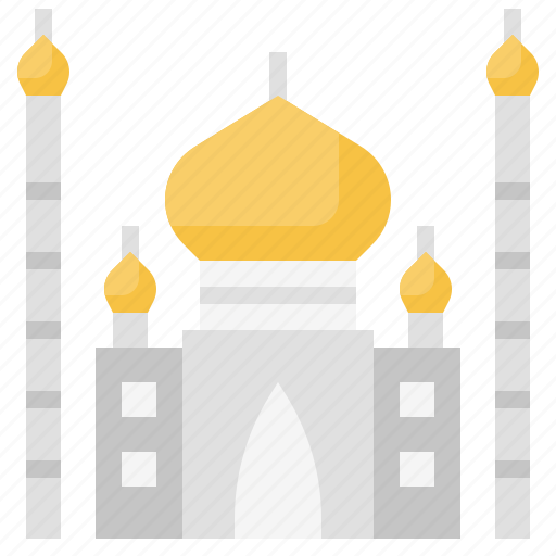 And, architecture, building, city, landmark, mahal, taj icon - Download on Iconfinder