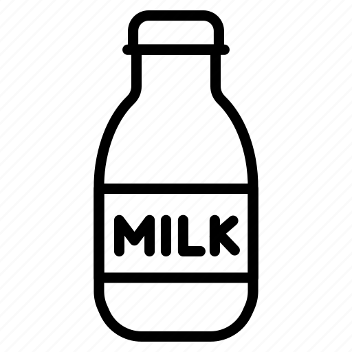 Milk, milk bottle, breakfast icon - Download on Iconfinder