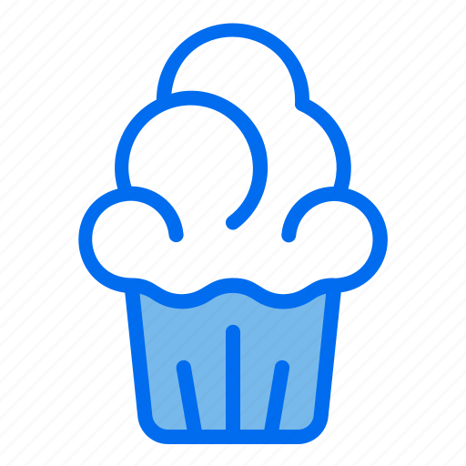 Cake, dessert, muffin, food, breakfast icon - Download on Iconfinder