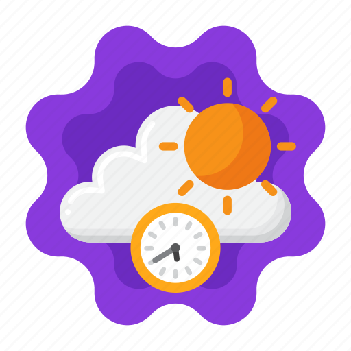 Dawn, sun, clock, time icon - Download on Iconfinder