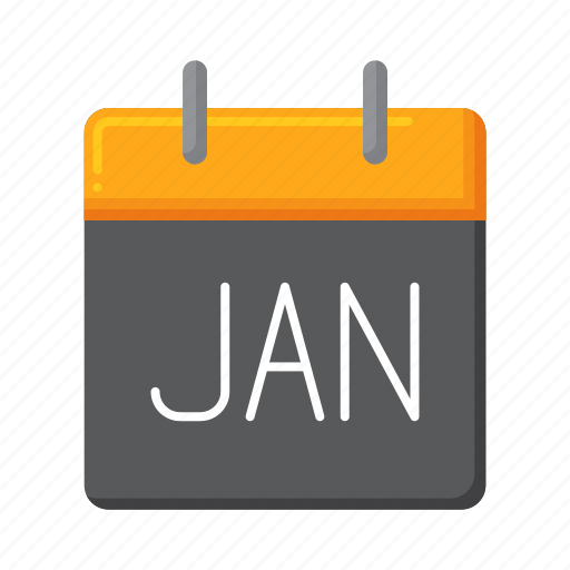 January, calendar icon - Download on Iconfinder