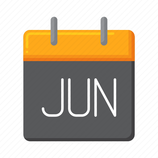 June, date, calendar, schedule icon - Download on Iconfinder