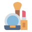 makeup, beauty, cosmetic, lipstick, powder, woman, feminine, brush, cosmetology 