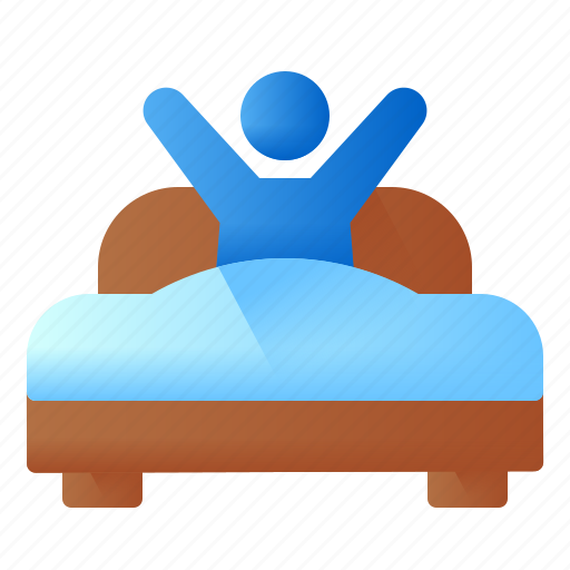 Wake, up, bed, morning, routine, people, sleep icon - Download on Iconfinder