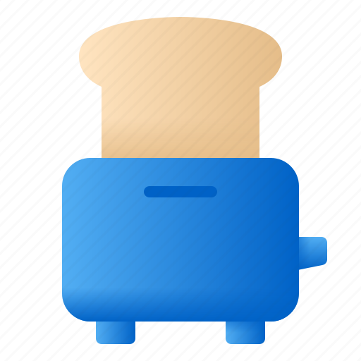 Bread, toaster, toast, breakfast, food, morning, routine icon - Download on Iconfinder