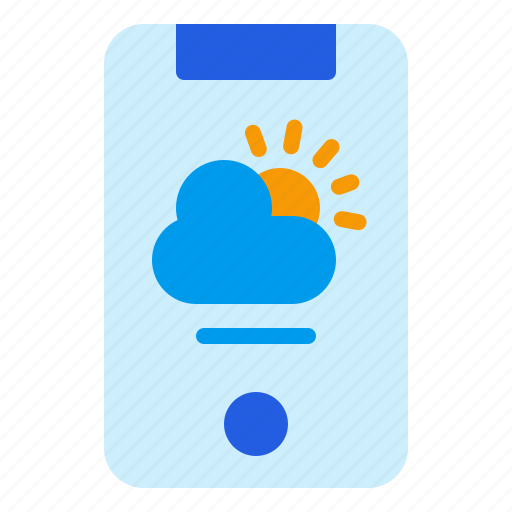 Weather, app, phone, sunny, morning, routine icon - Download on Iconfinder