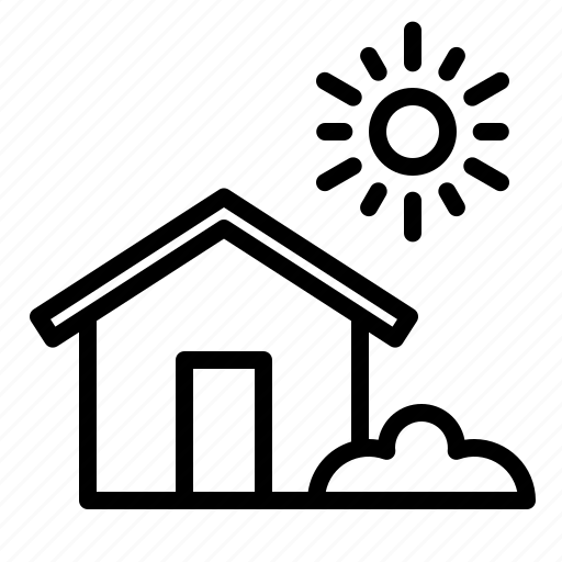 House, morning, routine, home, bright, weather icon - Download on Iconfinder